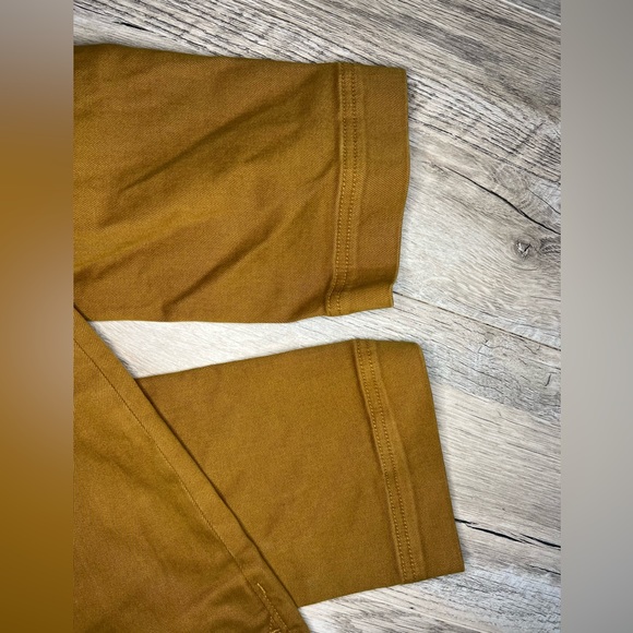 Everlane Cropped Straight Short
Pant In Mustard Yellow Color Sz 0 - Picture 5 of 7